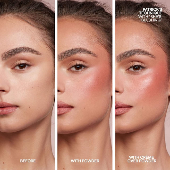 Major Beauty Headlines - Double-Take Crème & Powder Blush - Patrick Ta