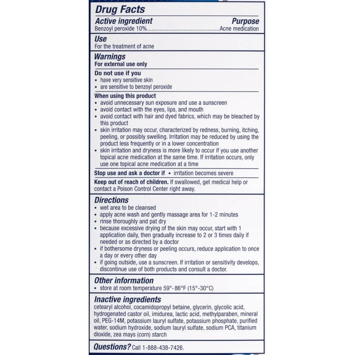 Acne Foaming Wash - Panoxyl