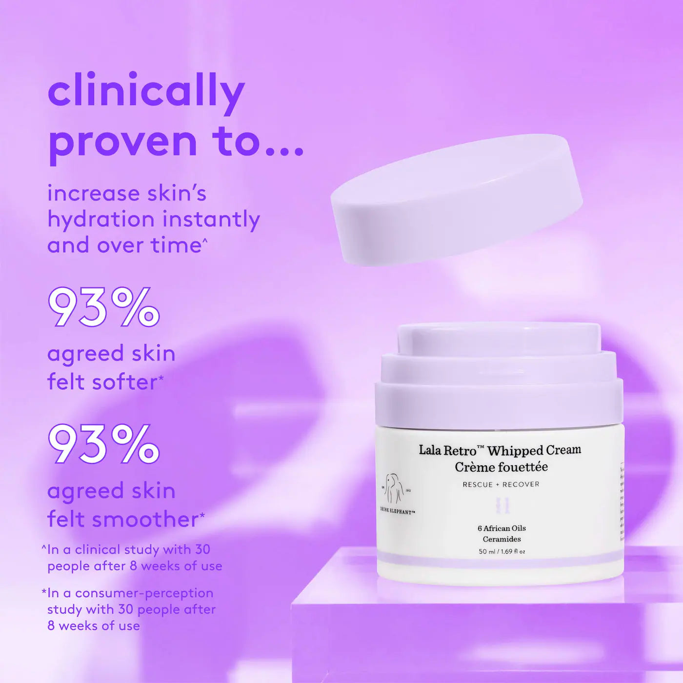 Lala Retro™ Nourishing Whipped Moisturizer - Drunk Elephant