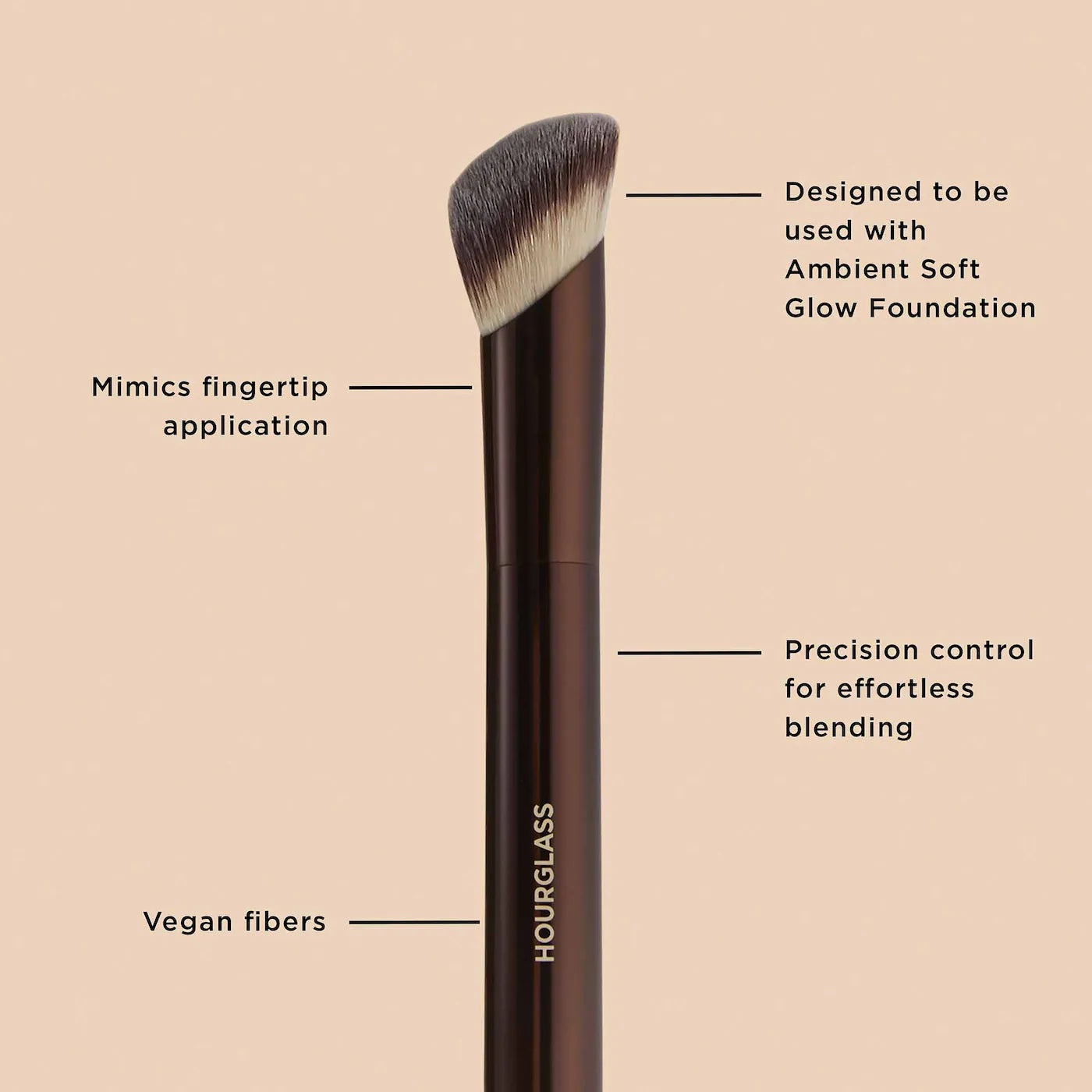 Ambient Soft Glow Foundation Brush - Hourglass