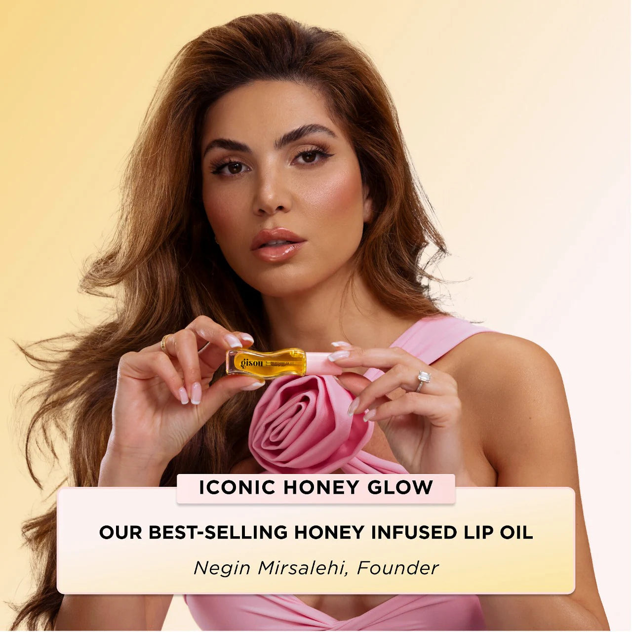 Honey Infused Lip Oil - Gisou