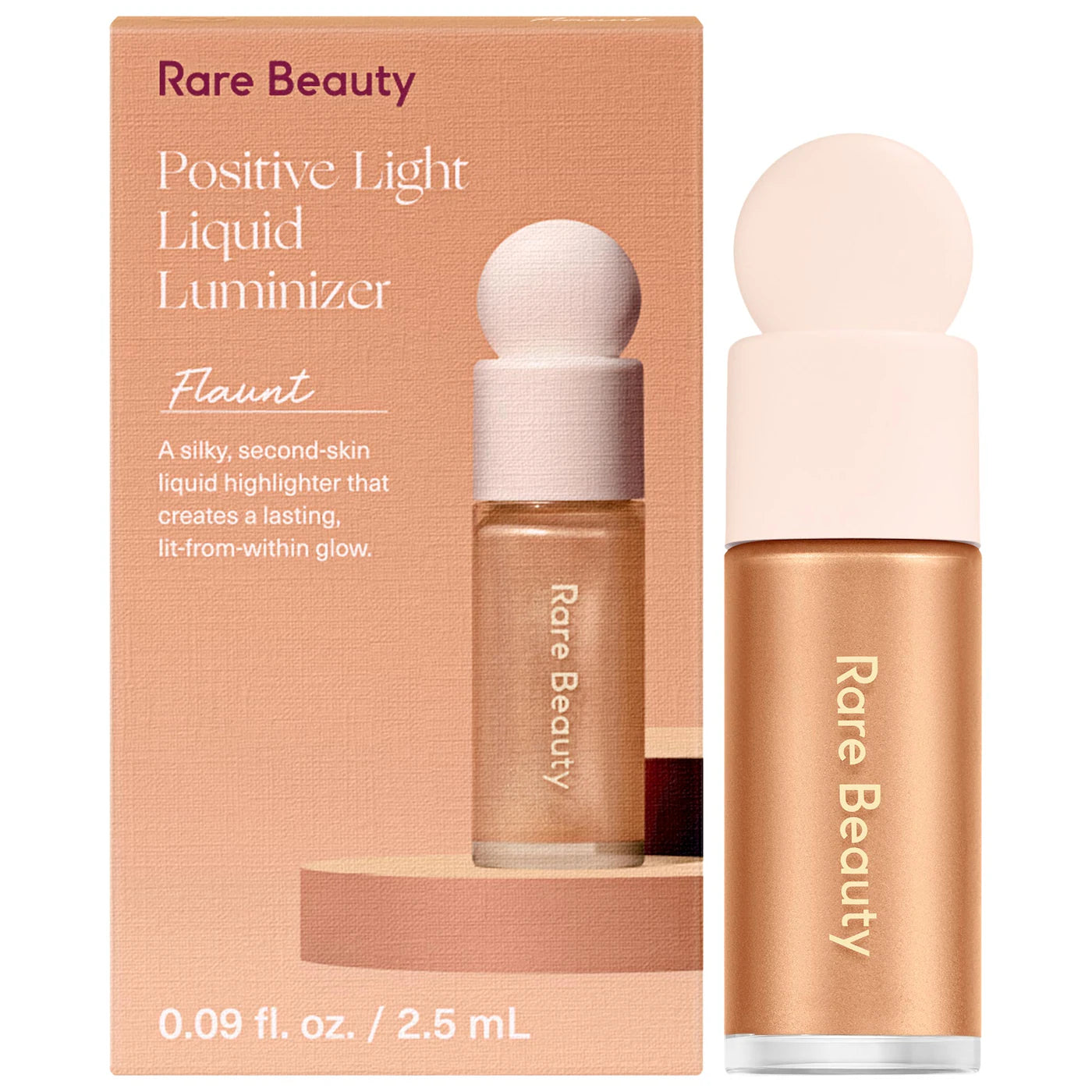 Mini Positive Light Liquid Luminizer Highlight - Rare Beauty