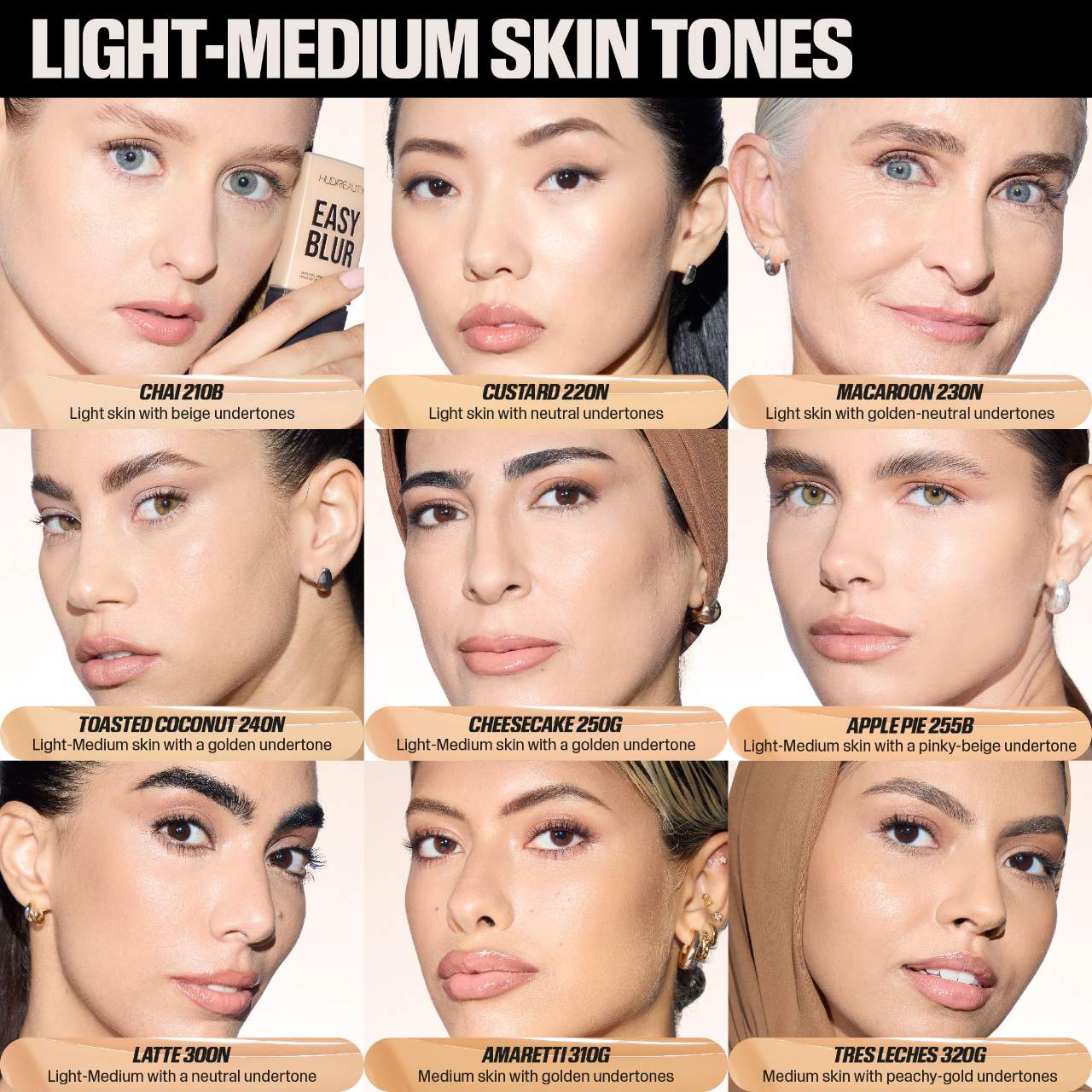 Easy Blur Natural Airbrush Foundation - Huda Beauty
