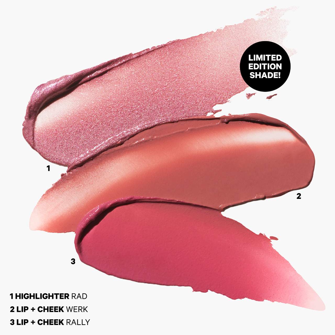 Sticks Party Mix Cream Blush + Highlighter Set - Milk