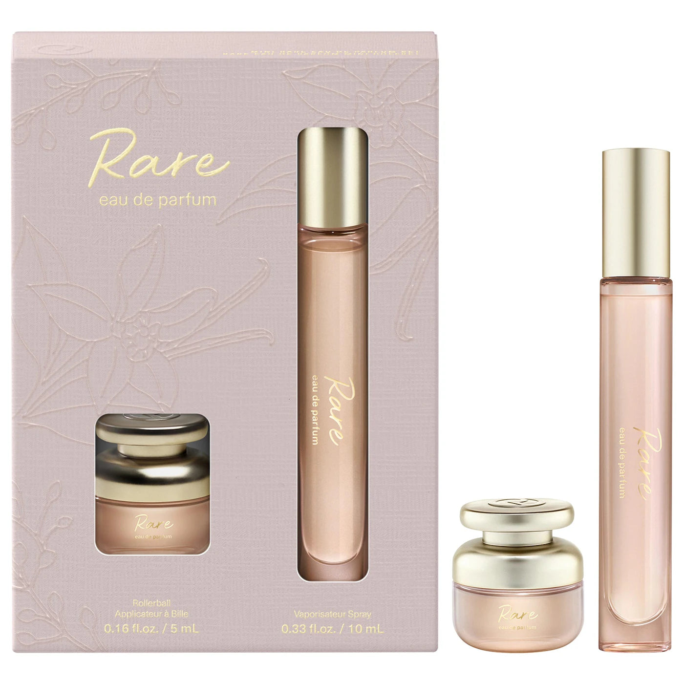 Mini Rare Eau de Parfum Set with Vanilla and Caramel - Rare Beauty