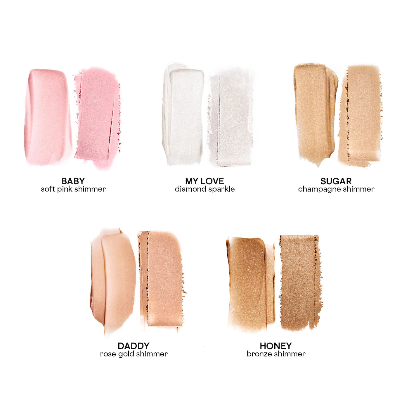 Major Glow Crème & Powder Light Reflecting Translucent Highlighter Duo - Patrick Ta