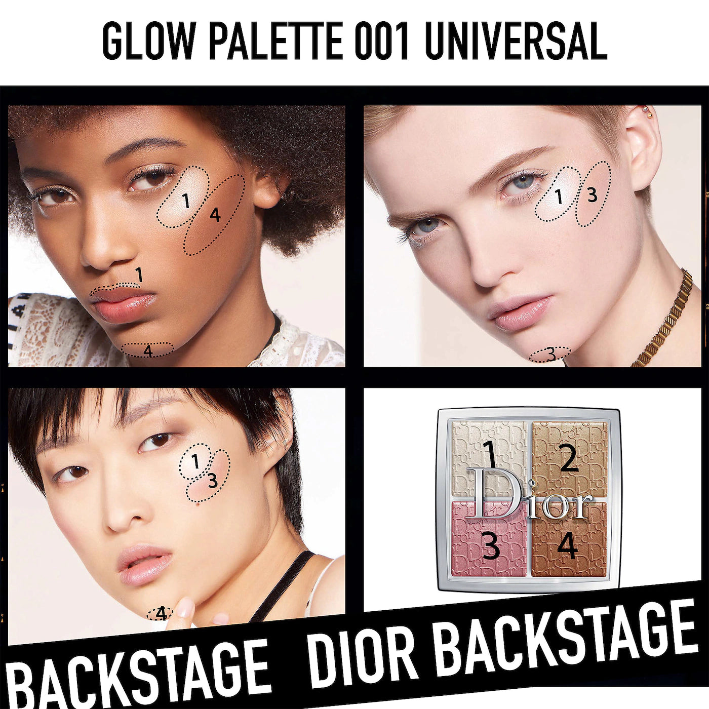 Backstage Glow Face Palette - Dior