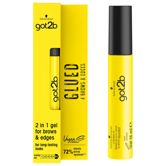 Glued 4 Brows & Edges 2-in-1 Gel - Got2B