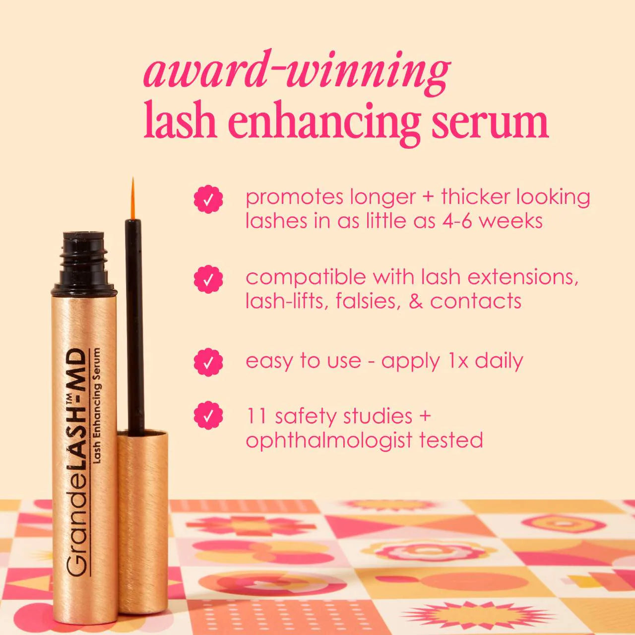 GrandeLASH Lash Enhancing Serum - Grande Cosmetics