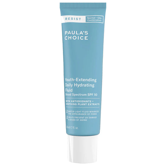 Youth-Extending Daily Hydrating Fluid SPF 50 - Paula's Choice