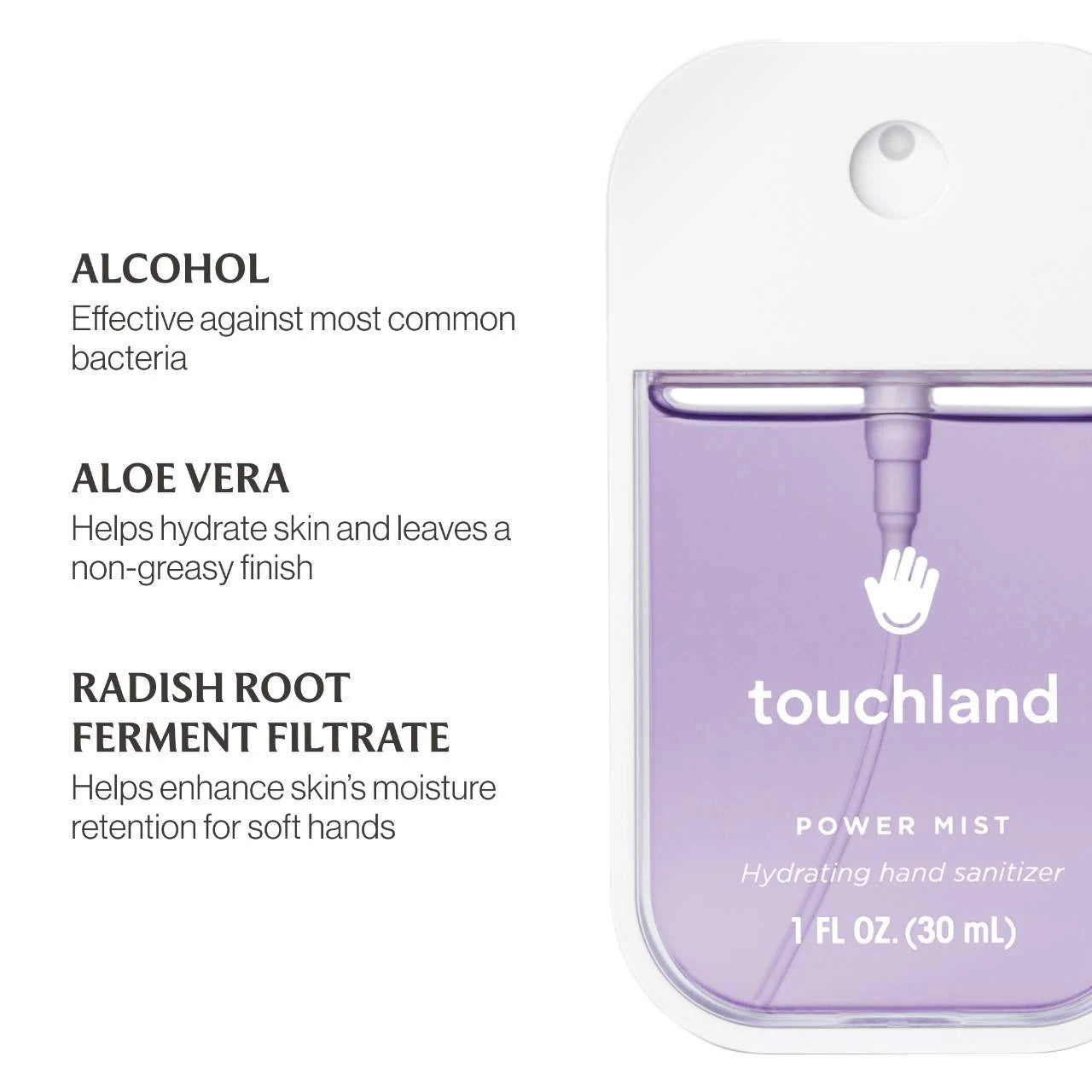 Power Mist Hydrating Hand Sanitizer - Touchland