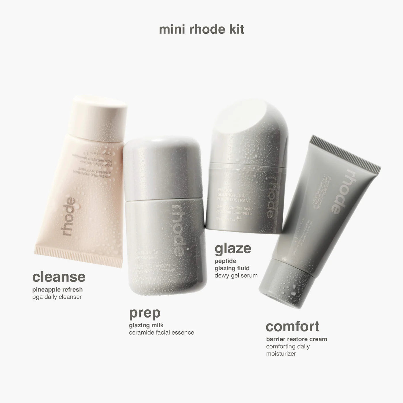 Mini Rhode Kit Glazed Skincare Essentials - Rhode