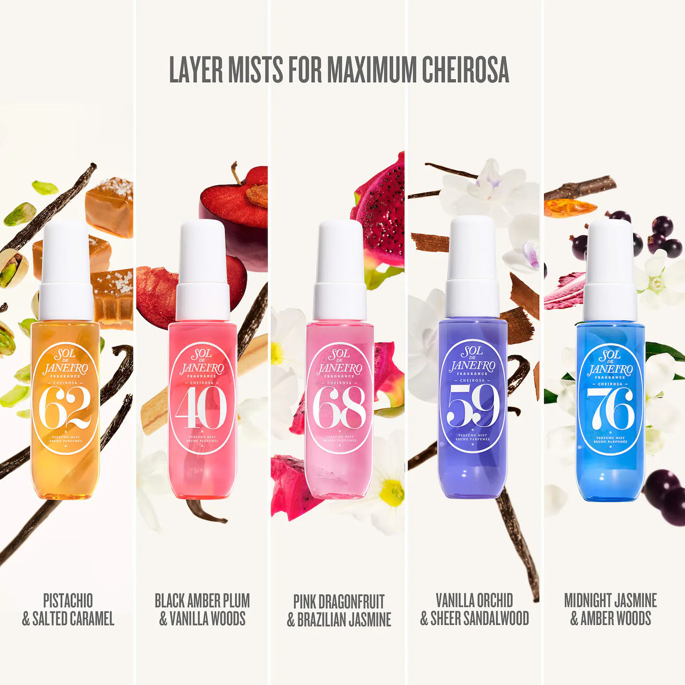 Spritz the Season Cheirosa Perfume Mist Set - Sol de Janeiro