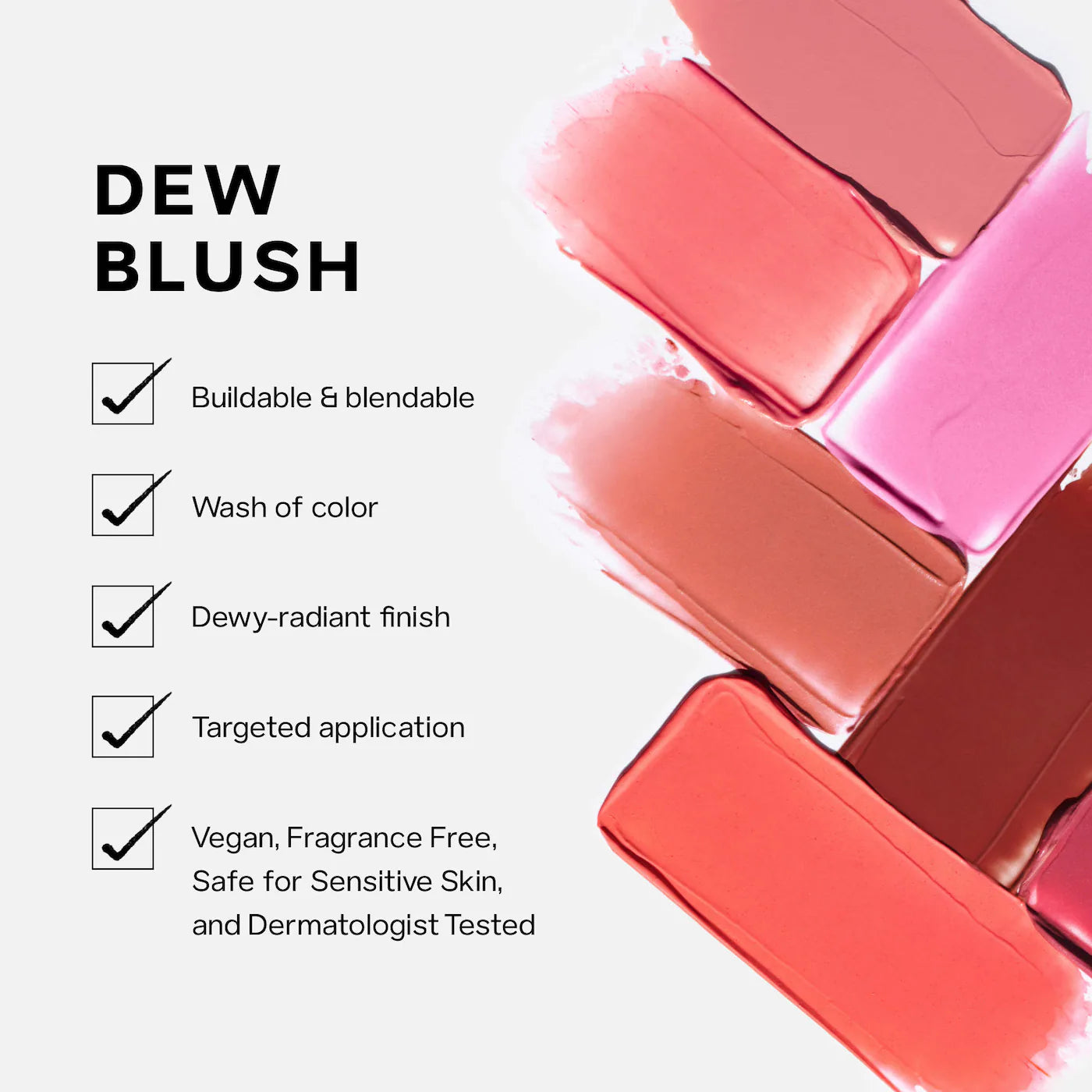 Mini Dew Blush Trio Set - Saie