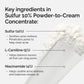 Sulfur 10% Powder-to-Cream Concentrate - The Ordinary