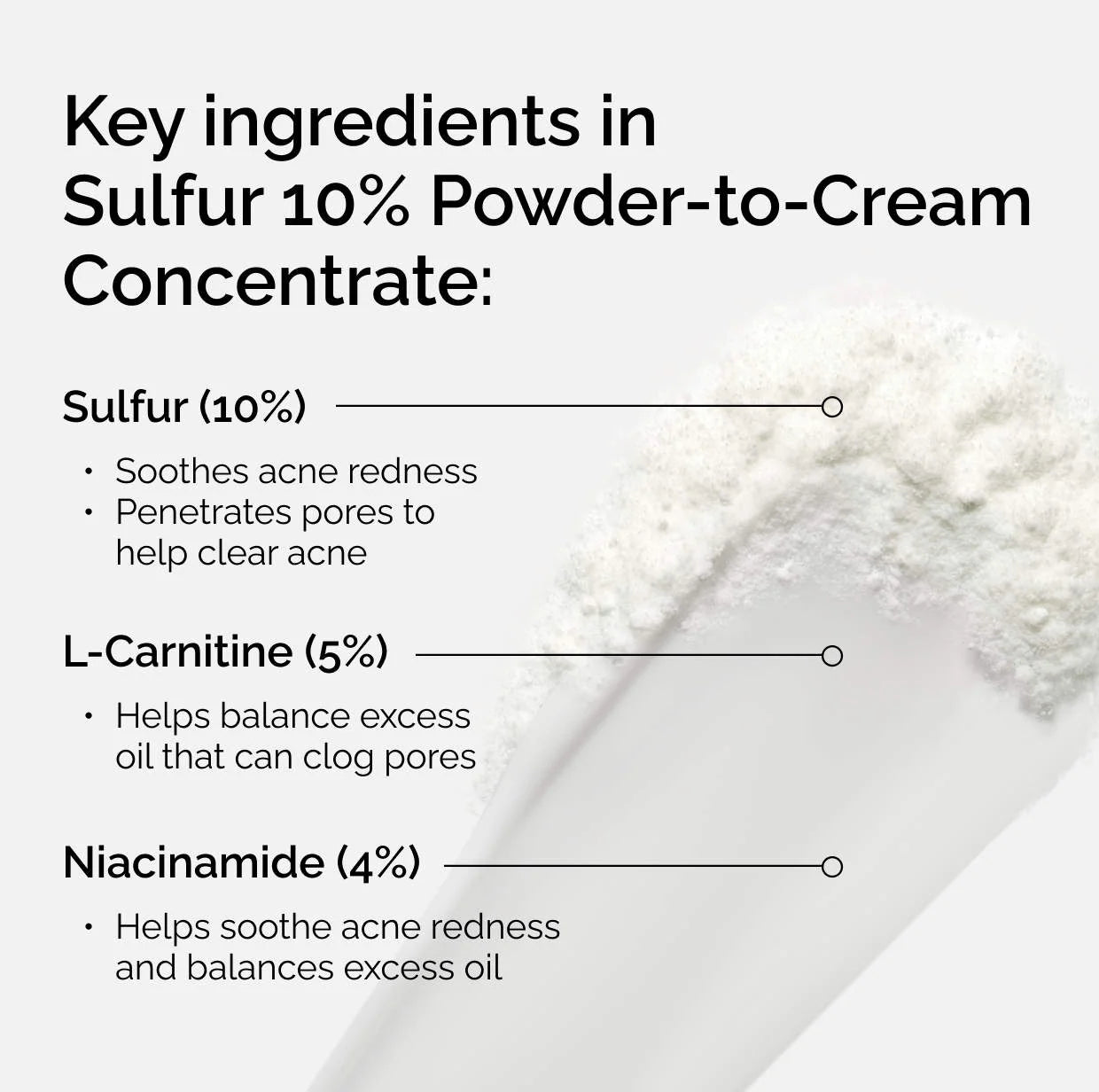 Sulfur 10% Powder-to-Cream Concentrate - The Ordinary