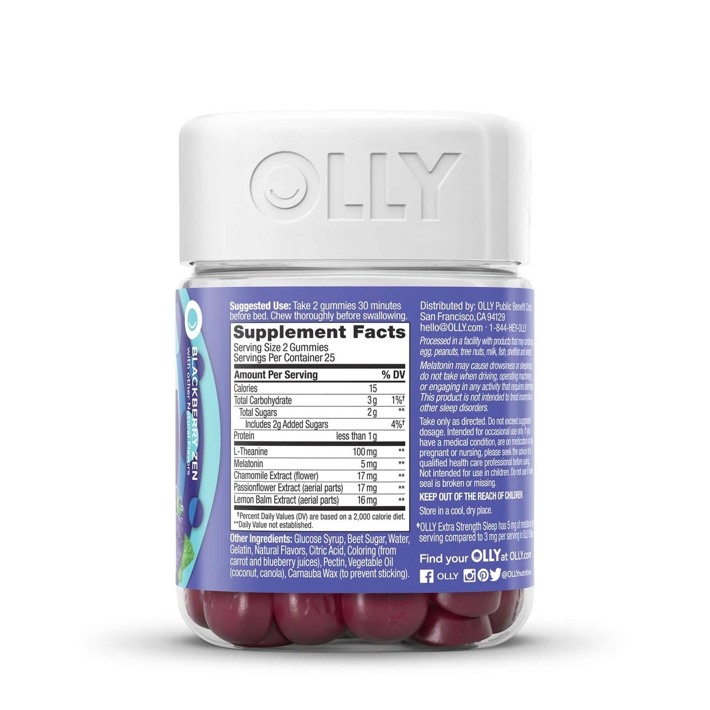 Extra Strength Sleep Gummies (5 MG) - Olly
